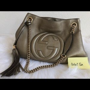 Gucci Medium soho chain tote